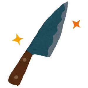 ジャパネットファン 包丁 イラスト1