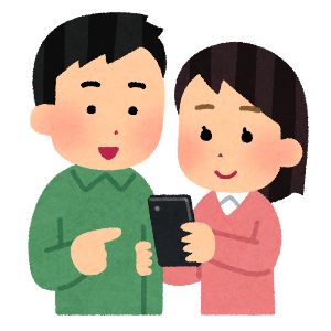 ジャパネットファン スマホ イラスト3