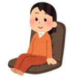 ジャパネットファン 座椅子 イラスト2