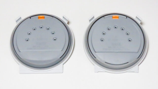 日立の炊飯器RZ-TS106MとRZ-TS105Mの給水レスオートスチーマー（表側）